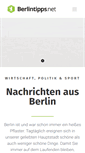 Mobile Screenshot of berlintipps.net